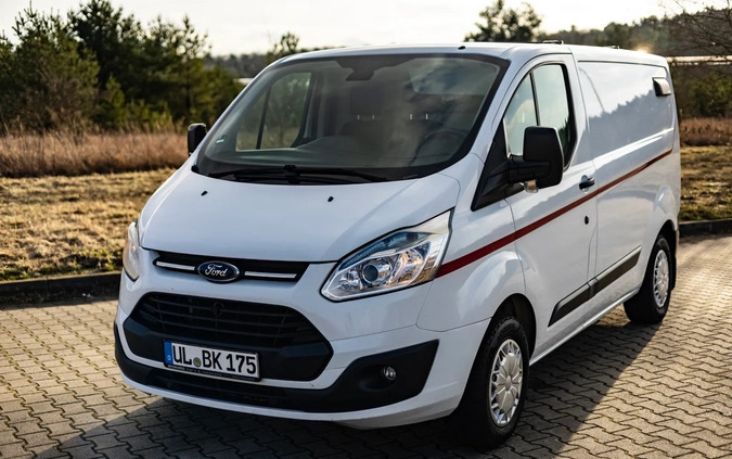 Ford Transit Custom cena 49000 przebieg: 266500, rok produkcji 2013 z Tarczyn małe 379